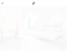 Tablet Screenshot of hotel-lapin-blanc.com